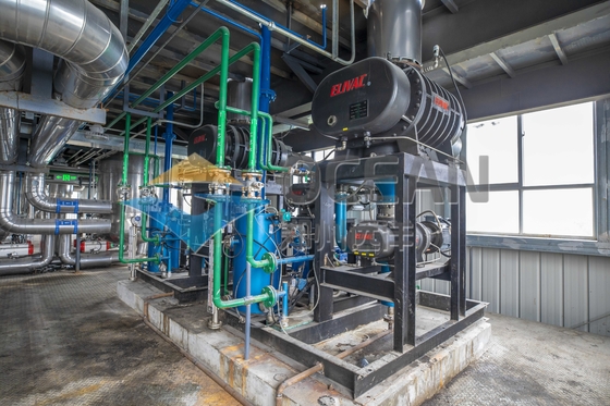 Customized Capacity Oil Extraction Equipment Steam Heated PLC Control System
