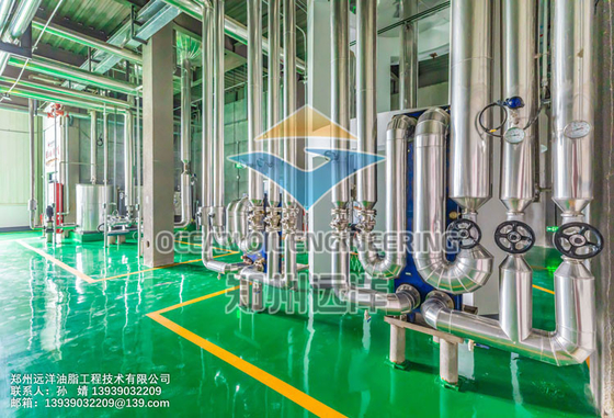 Water Cooling Edible Oil Extraction Plant PLC Control For Professional Application
