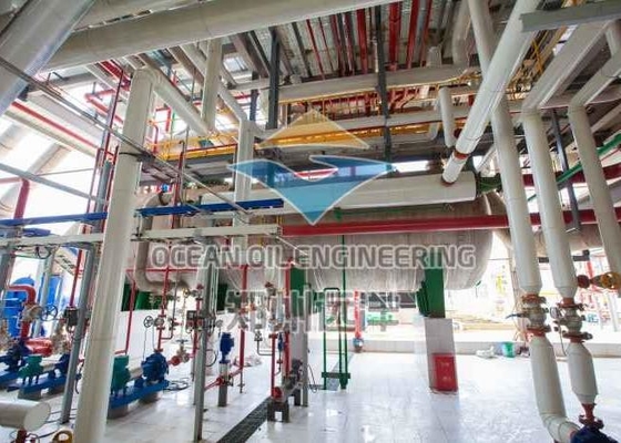 Stainless Steel Oil Pretreatment Plant With PLC Control Customized Temperature