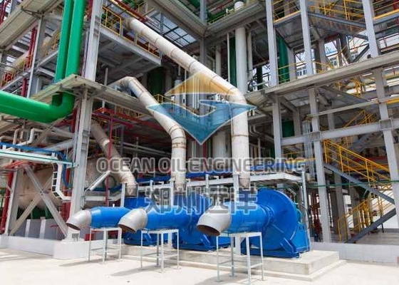 OEM Customized Oil Pretreatment Plant Machine With Pressure Protection System