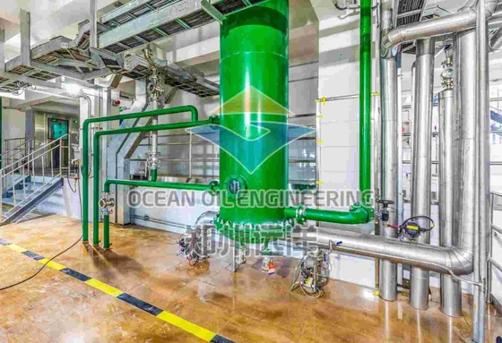 Customized Edible Oil Pressing Machinery With PLC / DCS Control System
