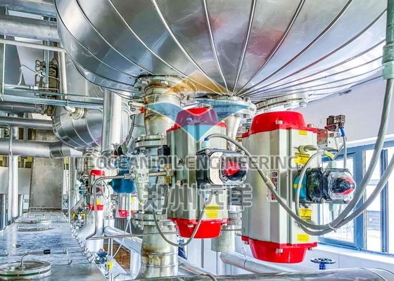 200 - 500TPD Edible Oil Refining Equipment ISO9001 With PLC Control System