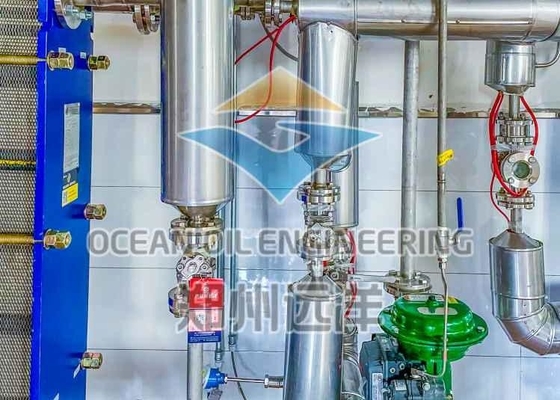 ISO9001 Automatic Vegetable Oil Refining Plant 304 500TPD For Corn Germ Oil