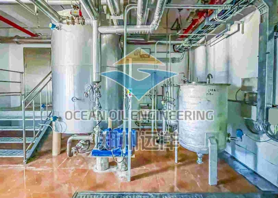 Fully Automatic Continuous Edible Oil Refinery Plant 10-5000 TPD For Oil Processing