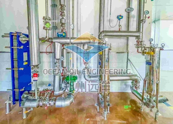 Fully Automatic Edible Oil Refining Continuous Plant 3 Phase Small Machine 380V/440V