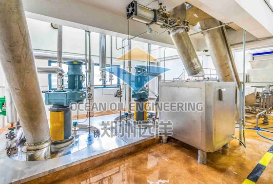 Stainless Steel Biodiesel Production Line 10 - 500 Tons Per Day Automatic