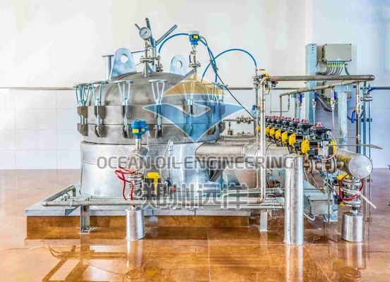 50/60 Hz Edible Oil Refinery Plant 440V With SS And Carbon Steel Material