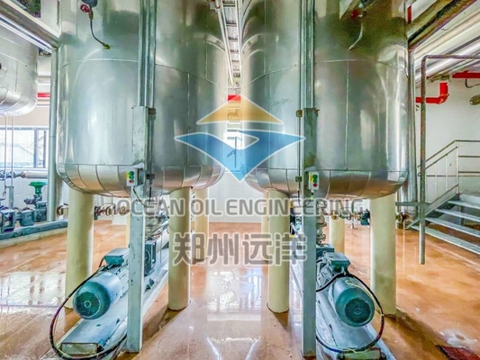 Industrial Oilseed Press Plant With Precise Temperature Control 3-6MPa