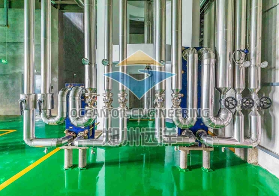 High Oil Yield Efficiency Fractionation Plant And Energy Saving With 3m Nozzle Height