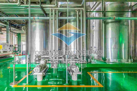 Raw Material Cottonseeds Edible Oil Refinery Plant 3 Phase Capacity 10-5000 TPD