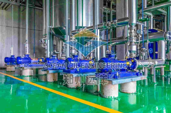 Automatic Edible Oil Refining Equipment 500-1000T/D Production Capacity