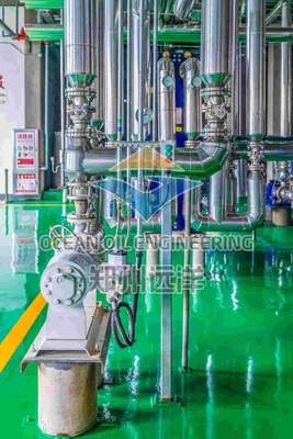 PLC Controlled Biodiesel Equipment Fatty Acid Distillation And Esterification Process
