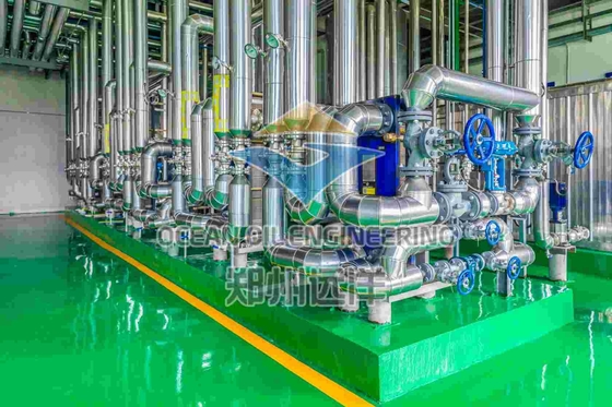 On-Site Installation Oil Pretreatment Plant Full Aotumatic With Compact Sieve