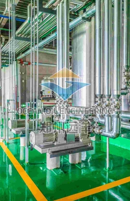 30-1500tons Capacity Oil Pretreatment Plant Customized Temperature And Compact Sieve