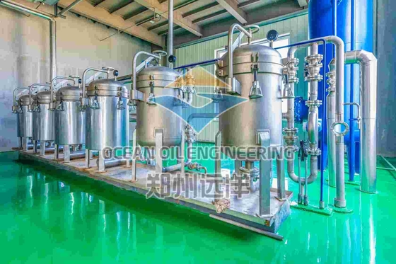 ISO9001 Certified Edible Oil Refining Equipment Production 500-1000T/D