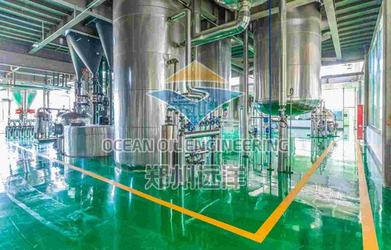 SS304  Rotate Oil Extraction Plant Water Cooling Processing Made Simple