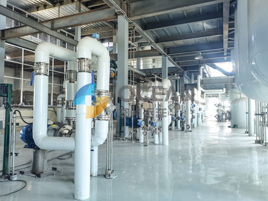 Vegetable Cooking Oil Edible Oil Refinery Plant ISO9001 Highly Automation