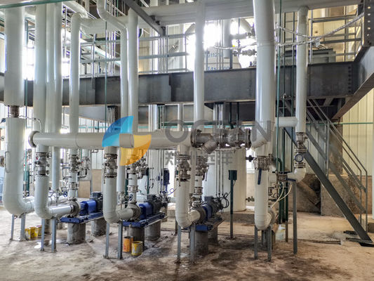 Edible Palm Soybean Oil Refining Machine With Deodorizing