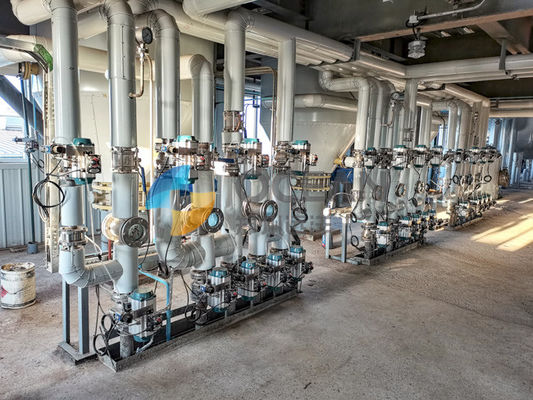 Edible Palm Soybean Oil Refining Machine With Deodorizing