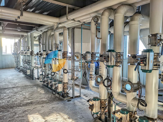 Fully automatic Chemical Refining Of Edible Oil 1000-1500 Tons / Day