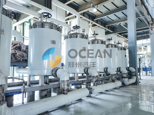 Stainless Steel Automatic Edible Oil Refinery Plant 20-500 Tons / Day