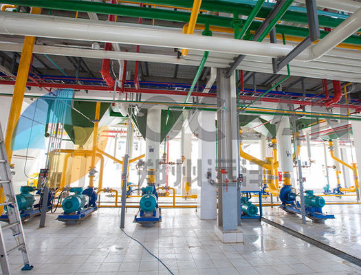 Soybean Oil Leaching Edible Oil Extraction Equipment OEM 40HQ