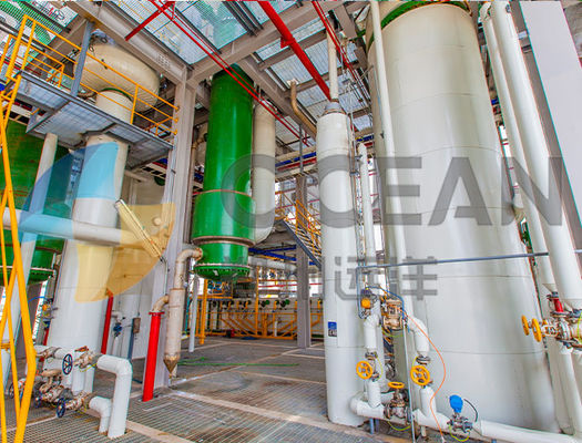 Rotate Extractor Rice Bran Solvent Plant Simple Structure Full Extraction