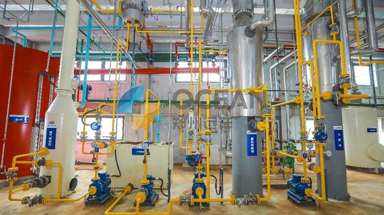 Crude Bending Oil Refinery Plant Chemical Physical Refining