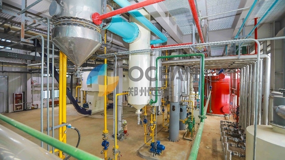 Fully Automatic Soybean Crude Oil Refinery Plant Cottonseeds Oil Production Line