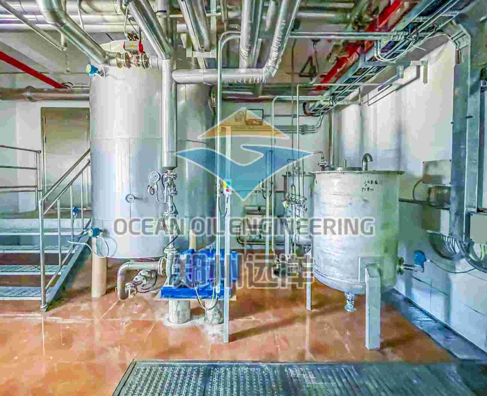 PLC Control System Edible Oil Refining Equipment For 200-500TPD Production
