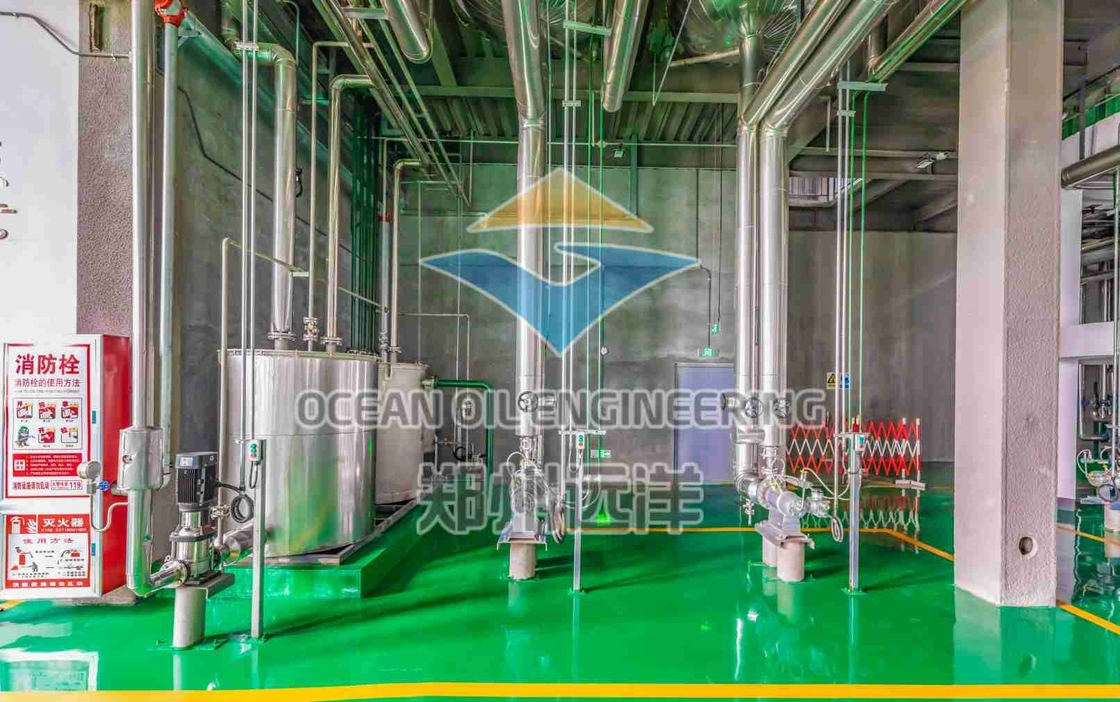 Steam Heating Edible Oil Extraction Equipment For High-Performance Rice Bran Oil